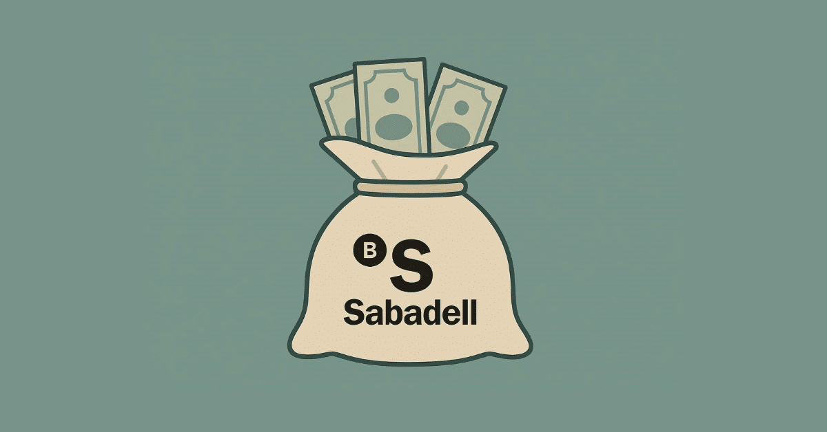 Featured image for “La cuenta remunerada del Sabadell sube sus intereses al 2,5% TAE: ahora permite conseguir más de 1.650 euros al año”