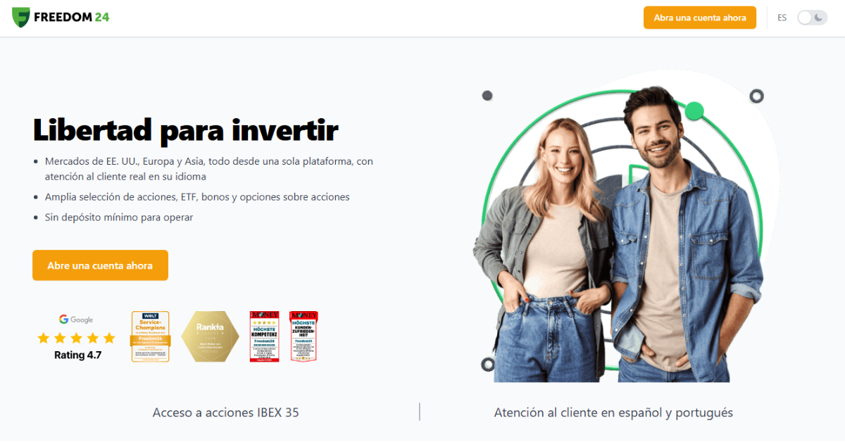 Comprar acciones de Nvidia en Freedom24