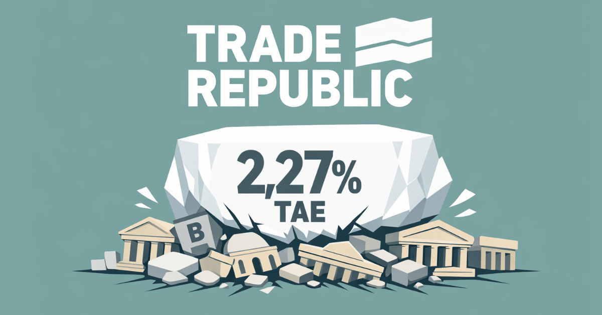 Featured image for “Trade Republic agita la rentabilidad y sube al 2,27% TAE la remuneración de sus clientes actuales”